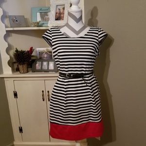 Striped Dress - Nautical - See Size Description
